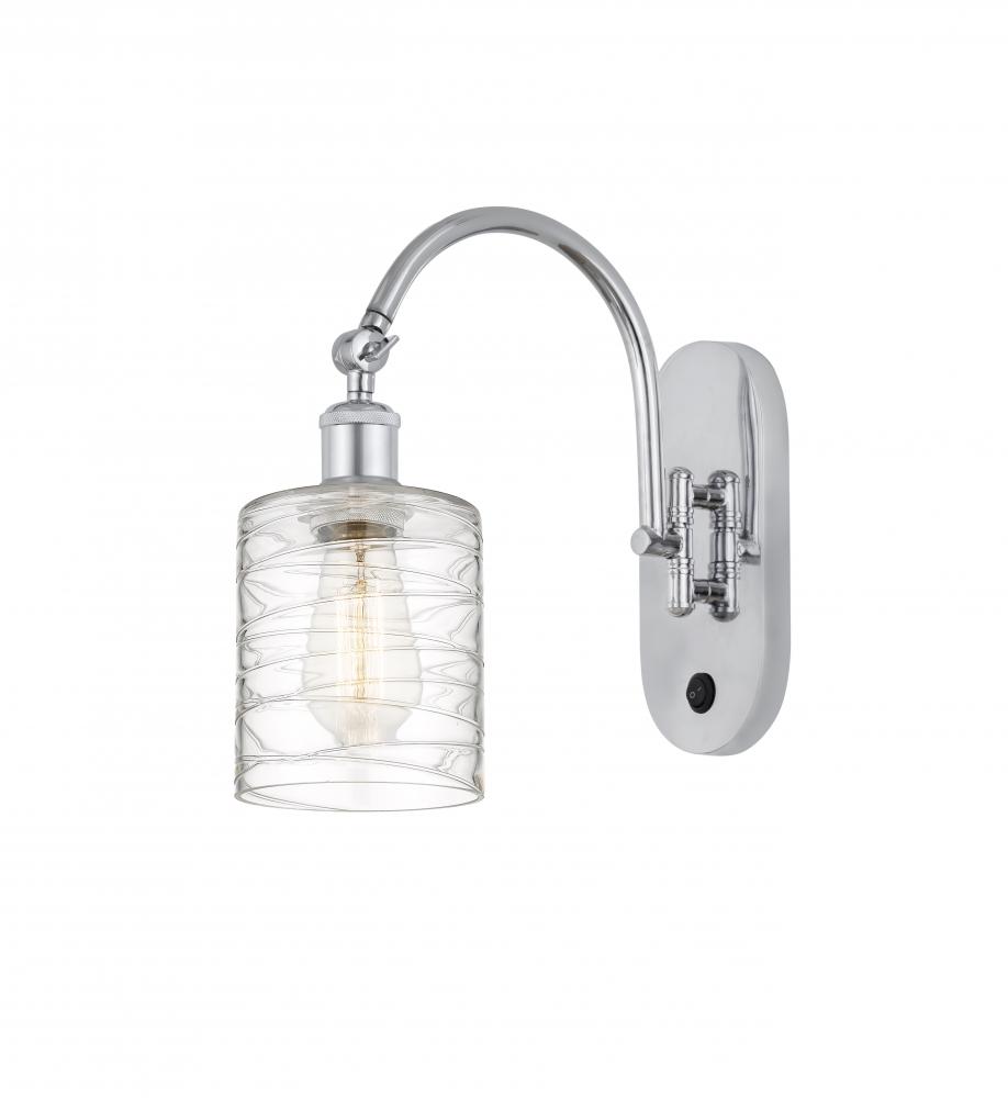 Cobbleskill - 1 Light - 5 inch - Polished Chrome - Sconce