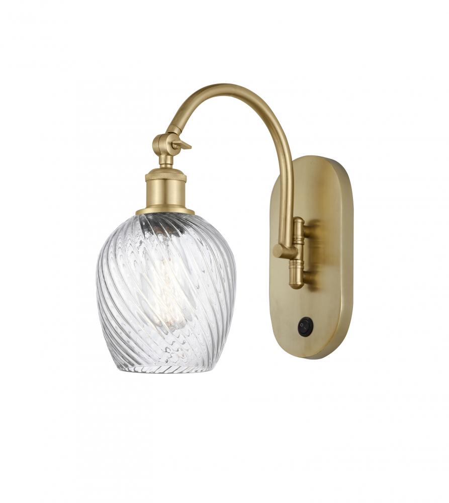 Salina - 1 Light - 6 inch - Satin Gold - Sconce