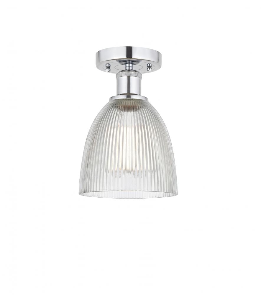 Castile - 1 Light - 6 inch - Polished Chrome - Semi-Flush Mount