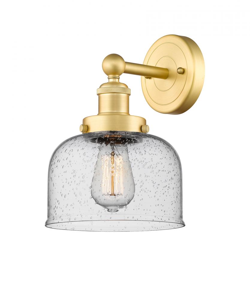 Bell - 1 Light - 8 inch - Satin Gold - Sconce