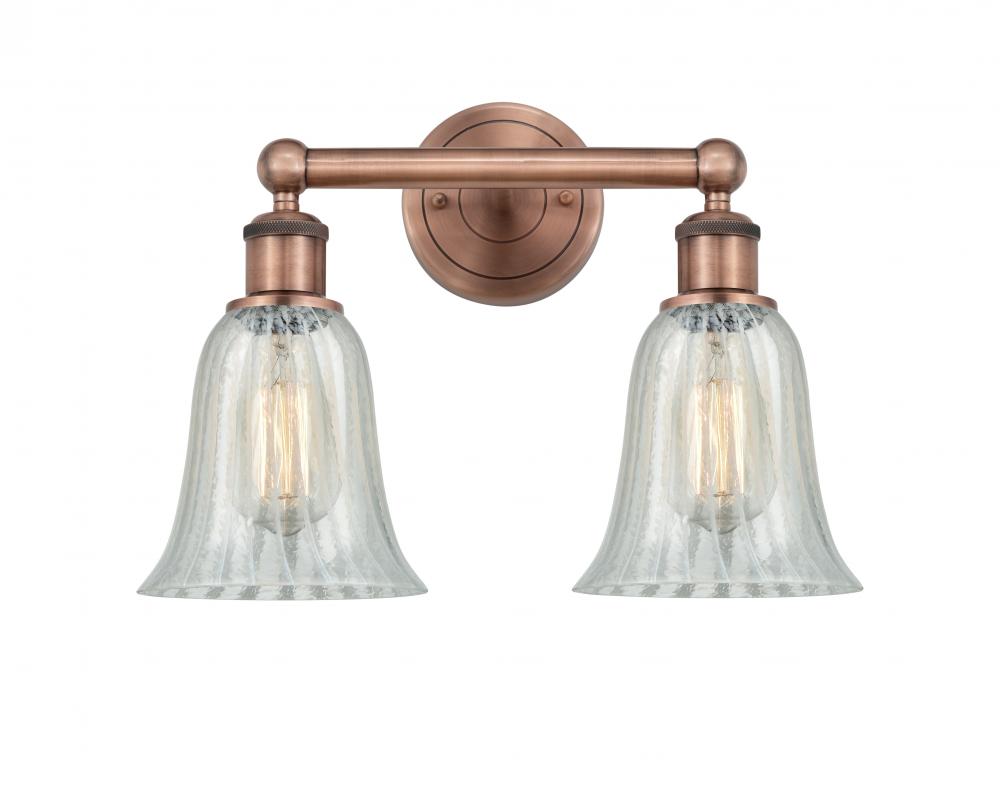 Hanover - 2 Light - 15 inch - Antique Copper - Bath Vanity Light