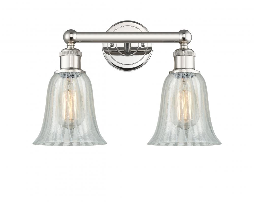 Hanover - 2 Light - 15 inch - Polished Nickel - Bath Vanity Light