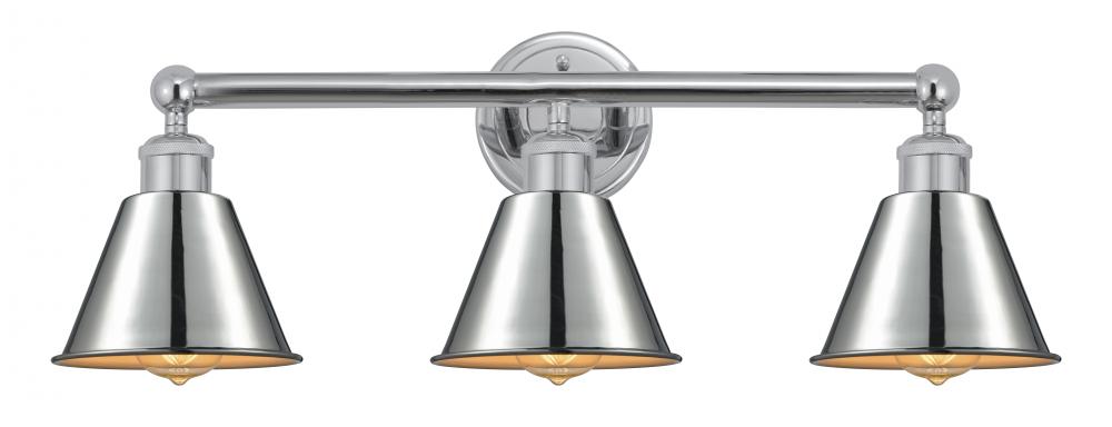 Smithfield - 3 Light - 25 inch - Polished Chrome - Bath Vanity Light