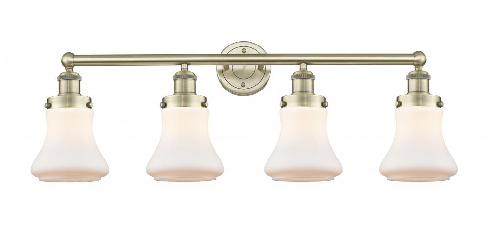 Bellmont - 4 Light - 33 inch - Antique Brass - Bath Vanity Light