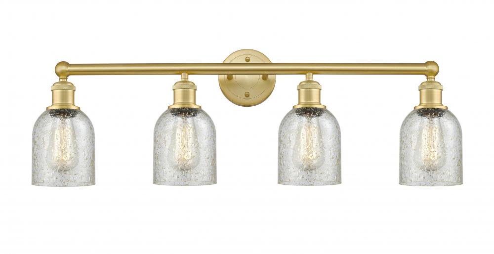 Caledonia - 4 Light - 32 inch - Satin Gold - Bath Vanity Light