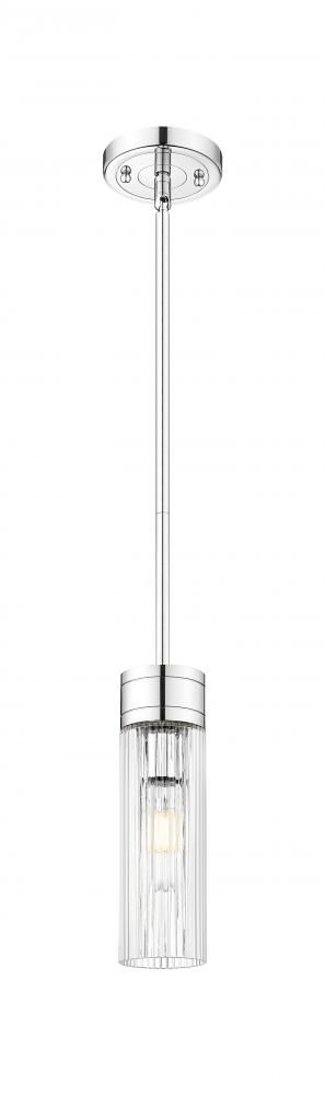 Boreas - 1 Light - 3 inch - Polished Chrome - Stem Hung - Mini Pendant