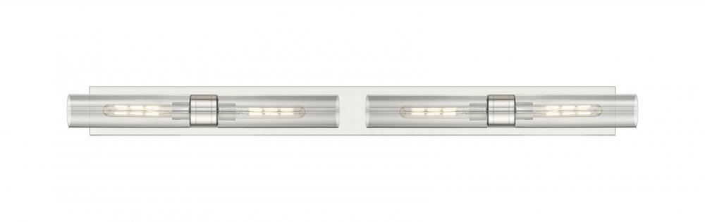 Boreas - 4 Light - 51 inch - Satin Nickel - Bath Vanity Light