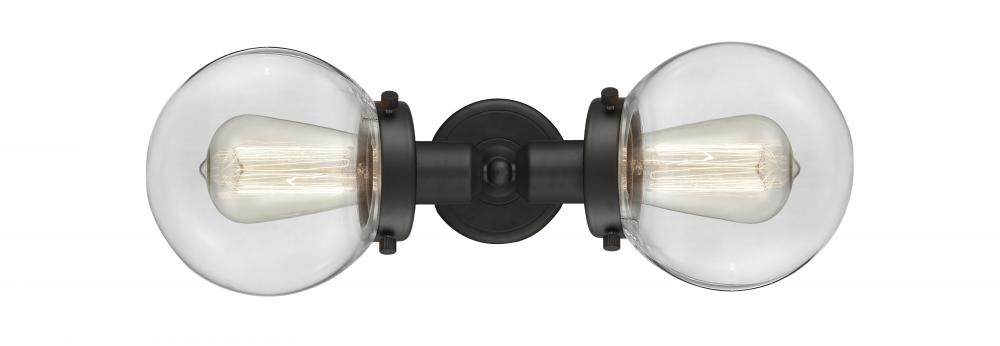 Beacon - 2 Light - 14 inch - Oil Rubbed Bronze - Bath Vanity Light