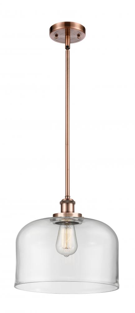 Bell - 1 Light - 12 inch - Antique Copper - Mini Pendant