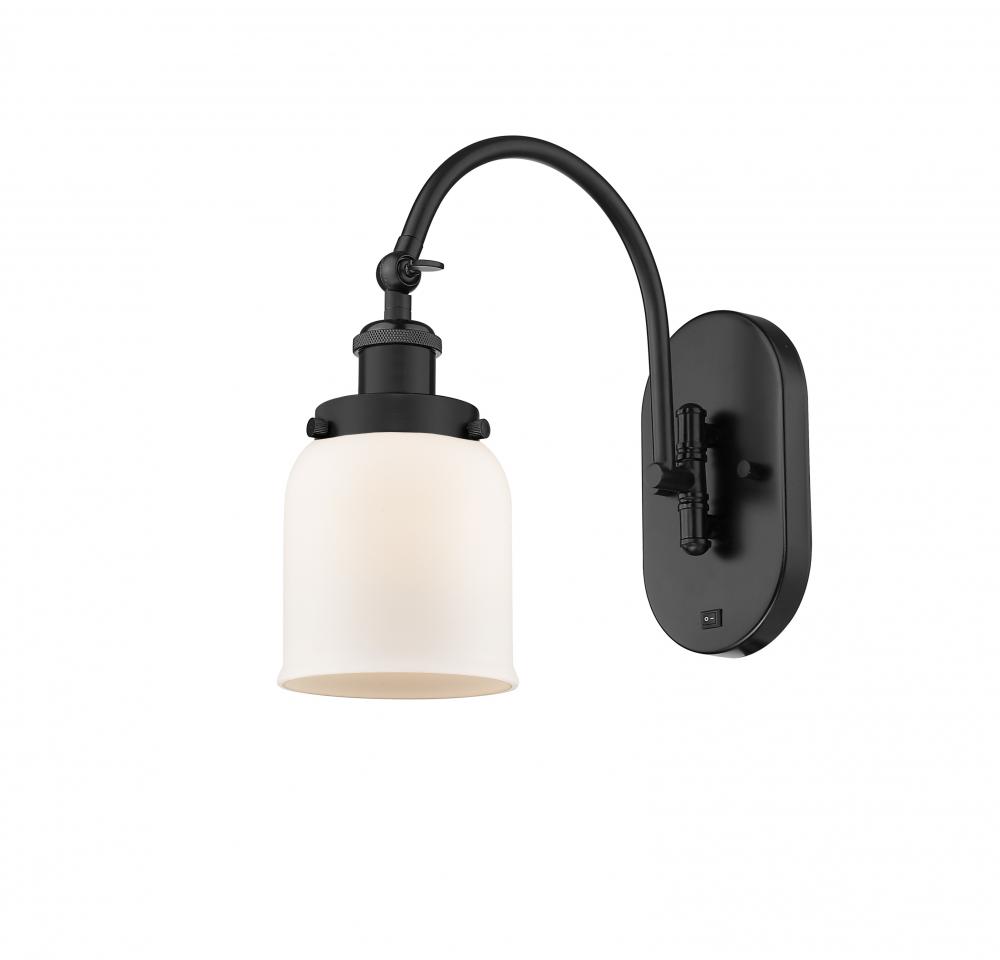 Bell - 1 Light - 5 inch - Matte Black - Sconce