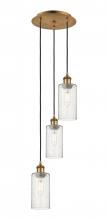 Innovations Lighting 113B-3P-BB-G434-7SDY - Crown Point - 3 Light - 13 inch - Brushed Brass - Multi Pendant