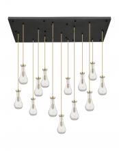 Innovations Lighting 154BK-451-1P-CB-G451-5SDY - Owego - 13 Light - 54 inch - Brushed Champagne Bronze - Multi Pendant