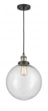 Innovations Lighting 201C-BAB-G204-12 - Beacon - 1 Light - 12 inch - Black Antique Brass - Cord hung - Mini Pendant