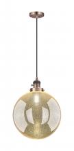 Innovations Lighting 201CSW-AC-G208-12 - Beacon - 1 Light - 12 inch - Antique Copper - Cord hung - Mini Pendant