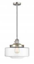 Innovations Lighting 201CSW-SN-G692-12 - Bridgeton - 1 Light - 16 inch - Brushed Satin Nickel - Cord hung - Mini Pendant