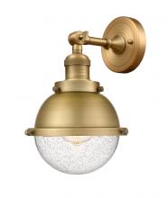 Innovations Lighting 203-BB-HFS-64-BB - Hampden - 1 Light - 7 inch - Brushed Brass - Sconce