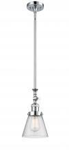 Innovations Lighting 206-PC-G64 - Cone - 1 Light - 6 inch - Polished Chrome - Stem Hung - Mini Pendant