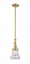 Innovations Lighting 206-SG-G192 - Bellmont - 1 Light - 6 inch - Satin Gold - Stem Hung - Mini Pendant