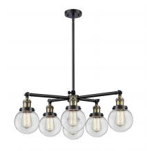 Innovations Lighting 207-6CR-BAB-G202-6 - Beacon Chandelier