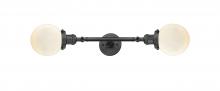 Innovations Lighting 208L-OB-G201-6 - Beacon - 2 Light - 6 inch - Oil Rubbed Bronze - Bath Vanity Light