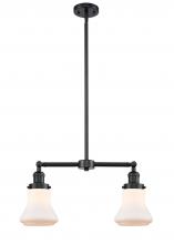 Innovations Lighting 209-OB-G191 - Bellmont - 2 Light - 21 inch - Oil Rubbed Bronze - Stem Hung - Adjustable Island Light