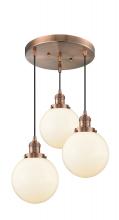 Innovations Lighting 211/3-AC-G201-8 - Beacon Multi-Pendant