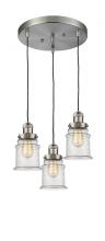 Innovations Lighting 211/3-SN-G184 - Canton  Light Multi-Pendant