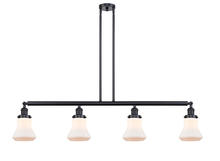 Innovations Lighting 214-BK-G191 - Bellmont - 4 Light - 51 inch - Matte Black - Stem Hung - Island Light