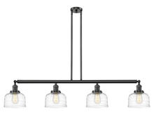 Innovations Lighting 214-OB-G713 - Bell - 4 Light - 53 inch - Oil Rubbed Bronze - Stem Hung - Island Light