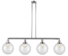 Innovations Lighting 214-PC-G202-10 - Beacon - 4 Light - 54 inch - Polished Chrome - Stem Hung - Island Light