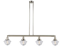 Innovations Lighting 214-PN-G532 - Oxford - 4 Light - 52 inch - Polished Nickel - Stem Hung - Island Light