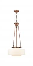 Innovations Lighting 221-1P-AC-G691-16 - Bridgeton - 1 Light - 16 inch - Antique Copper - Chain Hung - Pendant