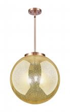 Innovations Lighting 221-3S-AC-G208-16 - Beacon - 3 Light - 16 inch - Antique Copper - Stem hung - Pendant