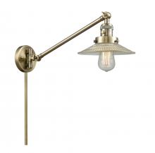 Innovations Lighting 237-AB-G2 - Halophane - 1 Light - 9 inch - Antique Brass - Swing Arm