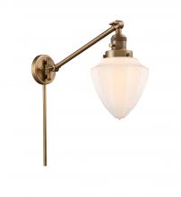 Innovations Lighting 237-BB-G661-7 - Bullet - 1 Light - 7 inch - Brushed Brass - Swing Arm