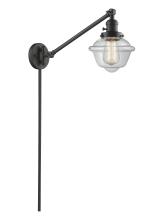 Innovations Lighting 237-OB-G532 - Oxford - 1 Light - 8 inch - Oil Rubbed Bronze - Swing Arm