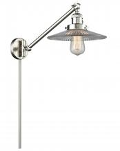 Innovations Lighting 237-SN-G2 - Halophane - 1 Light - 9 inch - Brushed Satin Nickel - Swing Arm