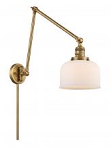 Innovations Lighting 238-BB-G71 - Bell - 1 Light - 8 inch - Brushed Brass - Swing Arm