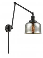 Innovations Lighting 238-BK-G78 - Bell - 1 Light - 8 inch - Matte Black - Swing Arm