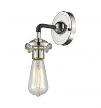 Innovations Lighting 284-1W-BPN - Beacon - 1 Light - 6 inch - Black Polished Nickel - Sconce