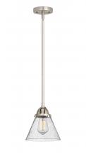 Innovations Lighting 288-1S-SN-G44-LED - Cone - 1 Light - 8 inch - Brushed Satin Nickel - Cord hung - Mini Pendant