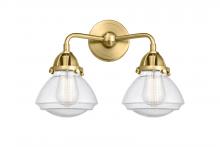 Innovations Lighting 288-2W-SG-G324 - Olean - 2 Light - 15 inch - Satin Gold - Bath Vanity Light