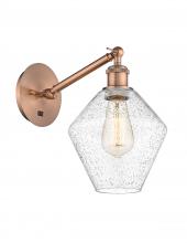 Innovations Lighting 317-1W-AC-G654-8 - Cindyrella - 1 Light - 8 inch - Antique Copper - Sconce