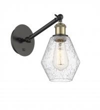 Innovations Lighting 317-1W-BAB-G654-6 - Cindyrella - 1 Light - 6 inch - Black Antique Brass - Sconce