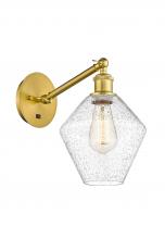 Innovations Lighting 317-1W-SG-G654-8 - Cindyrella - 1 Light - 8 inch - Satin Gold - Adjustable Sconce