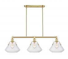 Innovations Lighting 422-3I-SB-G4222-10 - Luna - 3 Light - 42 inch - Satin Brass - Cord hung - Island Light
