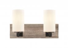 Innovations Lighting 424-2W-BK-G4451 - Diego - 2 Light - 17 inch - Matte Black - Bath Vanity Light