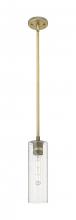 Innovations Lighting 434-1S-BB-G434-12SDY - Crown Point - 1 Light - 5 inch - Brushed Brass - Pendant