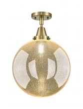 Innovations Lighting 447-1C-AB-G208-12 - Beacon - 1 Light - 12 inch - Antique Brass - Semi-Flush Mount