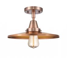 Innovations Lighting 447-1C-AC-MFR-AC-12 - Appalachian - 1 Light - 12 inch - Antique Copper - Semi-Flush Mount